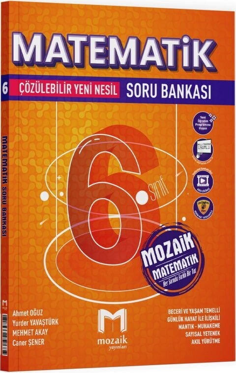 Mozaik Yayınları 6. Sınıf Matematik Soru Bankası