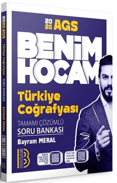 Benim Hocam Yayınları 2026 AGS Türkiye Coğrafyası Tamamı Çözümlü Soru Bankası