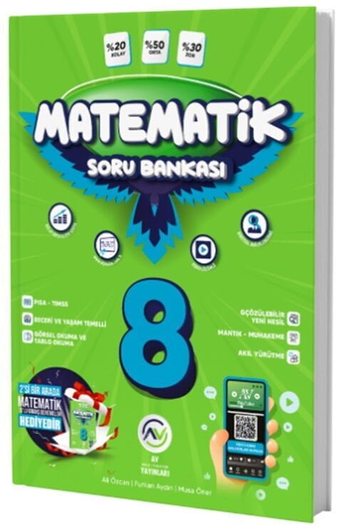 Av Yayınları 8. Sınıf Matematik Soru Bankası