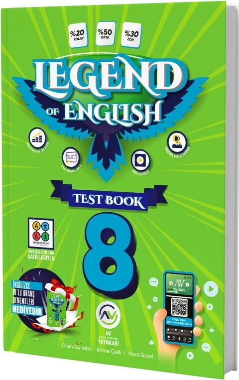 Av Yayınları 8. Sınıf Legend Of English Test Book