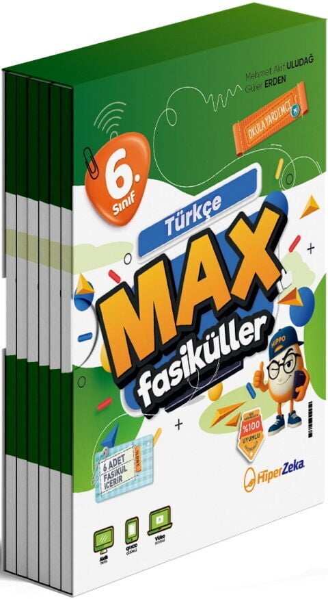 Hiper Zeka Yayınları 6. Sınıf Türkçe MAX Fasikülleri