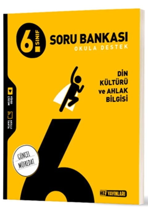 Hız Yayınları 6. Sınıf Din Kültürü ve Ahlak Bilgisi Soru Bankası