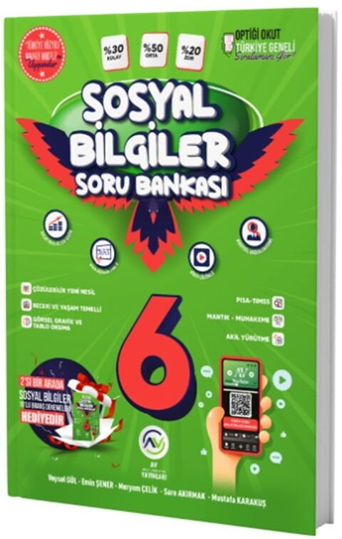 Av Yayınları 6. Sınıf Sosyal Bilgiler Soru Bankası