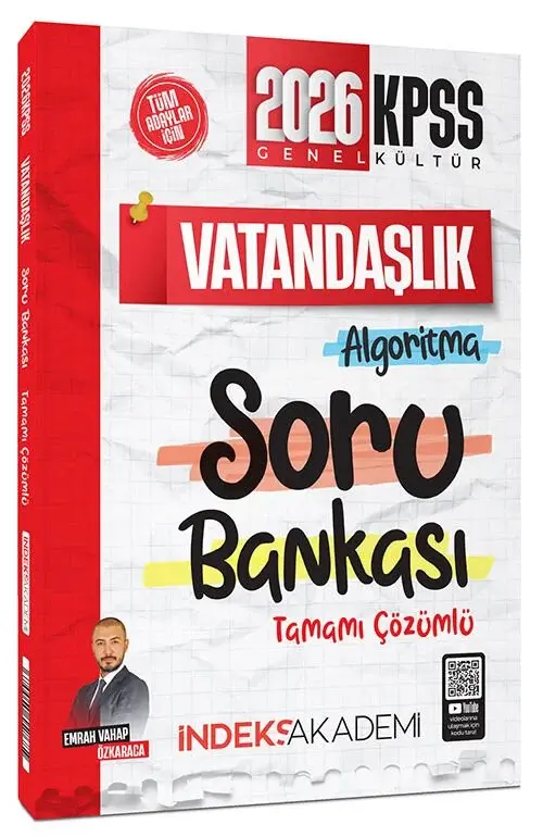 İndeks Akademi 2026 KPSS Vatandaşlık Algoritma Soru Bankası