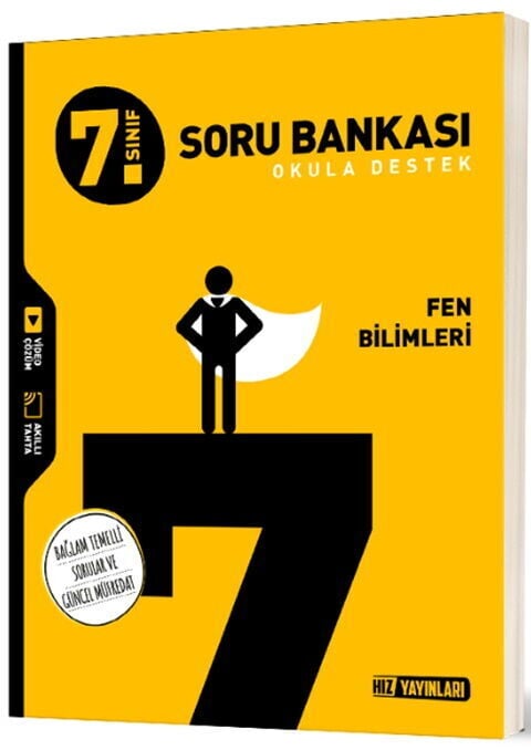 Hız Yayınları 7. Sınıf Fen Bilimleri Soru Bankası