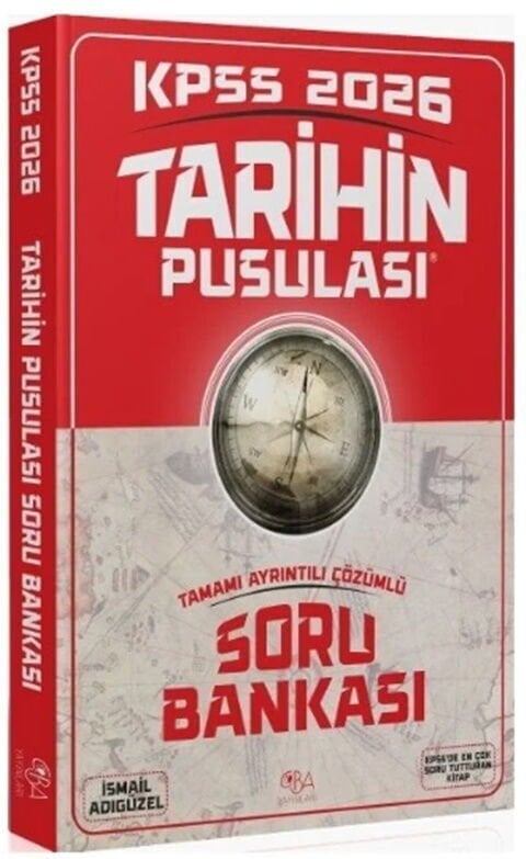 CBA Akademi 2026 KPSS Tarihin Pusulası Soru Bankası