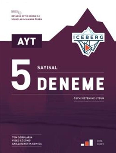 Okyanus Yayınları AYT Sayısal Iceberg 5 Deneme