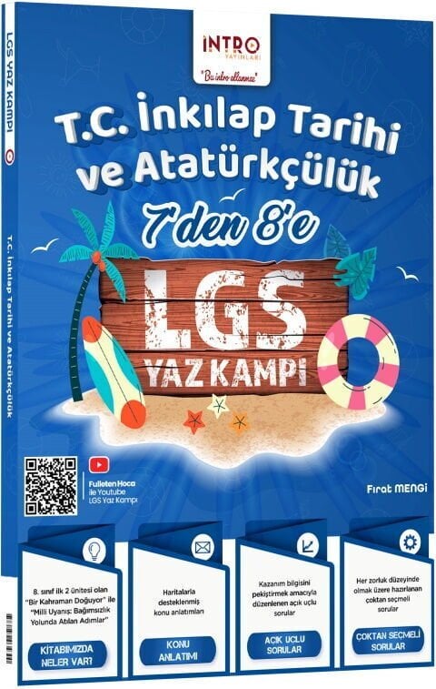 İntro Yayınları 7 den 8 e LGS İnkılap Tarihi Yaz Kampı