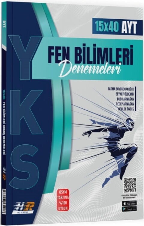 Hız ve Renk Yayınları AYT Fen Bilimleri 15 x 40 Denemeleri