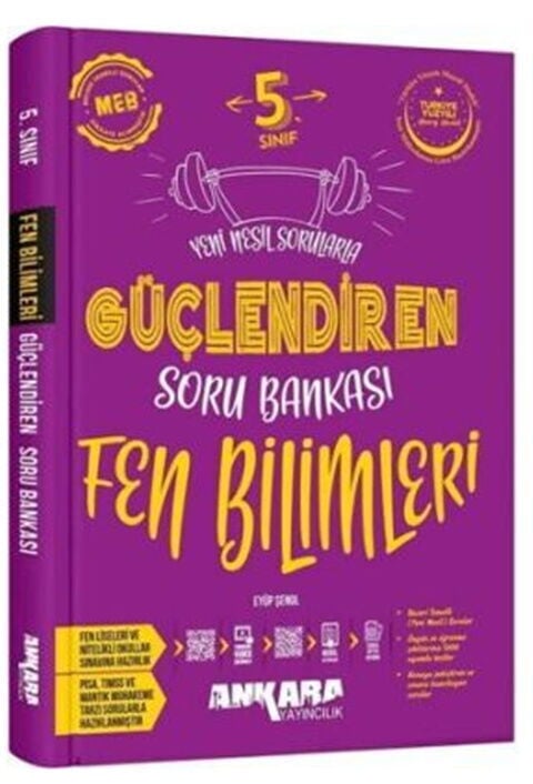 2025 Ankara Yayıncılık 5. Sınıf Fen Bilimleri Güçlendiren Soru Bankası
