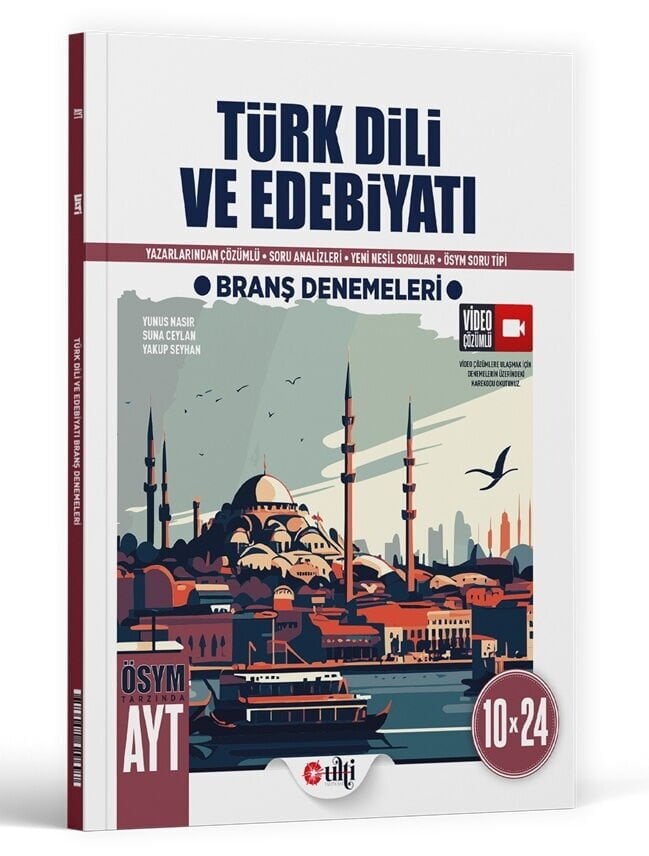 Ulti Yayınları AYT Türk Dili ve Edebiyatı 10 x 24 Branş Denemeleri