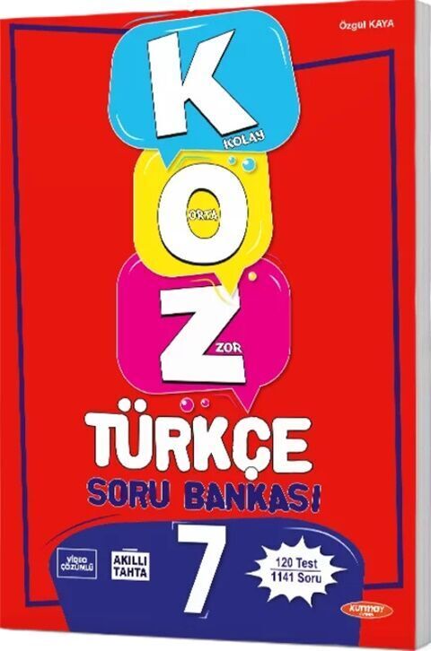 Kurmay ELT 7. Sınıf Türkçe KOZ Soru Bankası