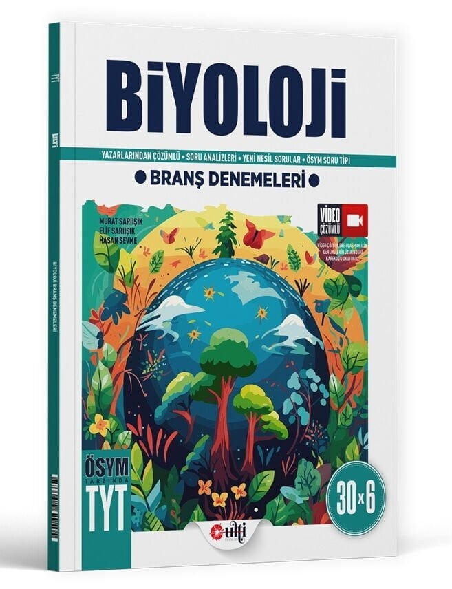 Ulti Yayınları TYT Deneme Biyoloji Branş Denemeleri
