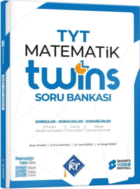 KR Akademi TYT Twins Matematik Soru Bankası