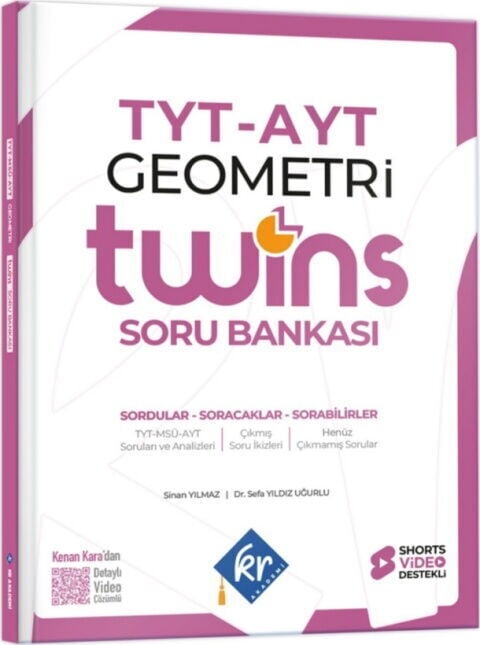KR Akademi TYT AYT Twins Geometri Soru Bankası