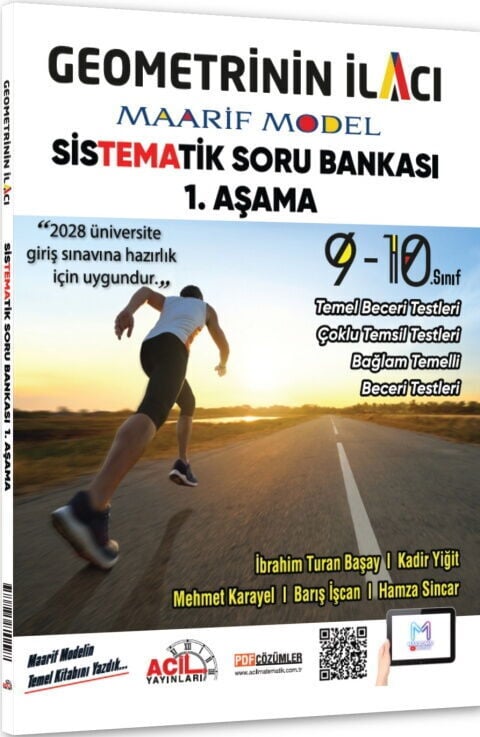 Acil Yayınları TYT AYT Geometrinin İlacı Maarif Model Sistematik Soru Bankası 1