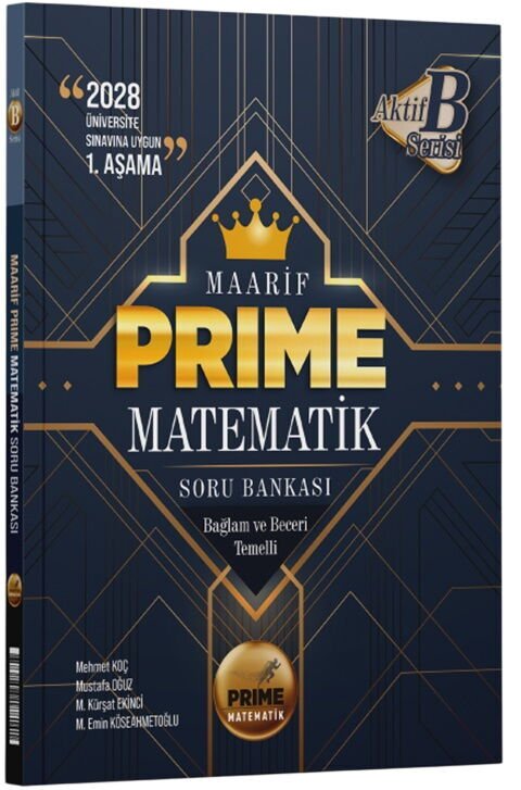 Aktif Öğrenme TYT Maarif Prime Matematik Soru Bankası