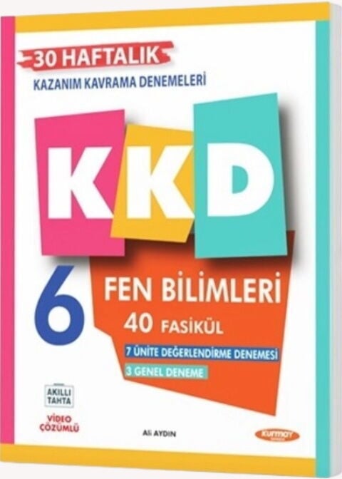 Kurmay ELT 6. Sınıf Fen Bilimleri KKD Haftalık Kazanım Kavrama Denemeleri