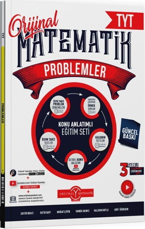 Orijinal Yayınları TYT Problemler Konu Anlatımlı Eğitim Seti