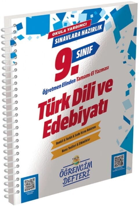 Murat Yayınları 9. Sınıf Türk Dili Edebiyatı Öğrencim Defteri