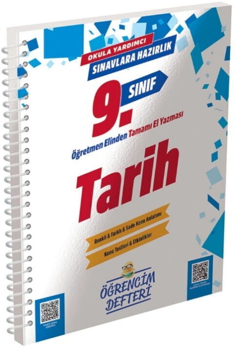 Murat Yayınları 9. Sınıf Tarih Öğrencim Defteri