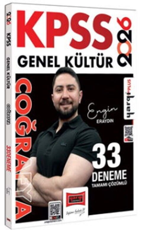 Yargı Yayınları 2026 KPSS Genel Kültür Tamamı Çözümlü Coğrafya 33 Deneme