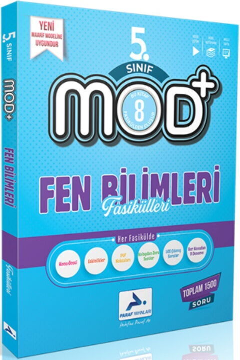 Paraf Yayınları 5. Sınıf Fen Bilimleri MOD Konu Anlatım Fasikülleri