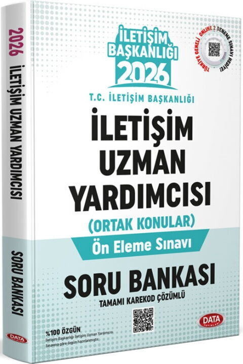 Data Yayınları 2026 İletişim Başkanlığı İletişim Uzman Yardımcısı Soru Bankası