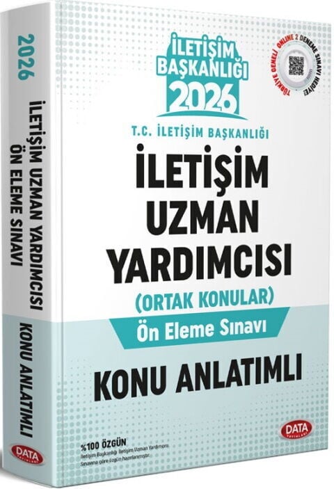 Data Yayınları 2026 İletişim Başkanlığı İletişim Uzman Yardımcısı Konu Anlatımlı