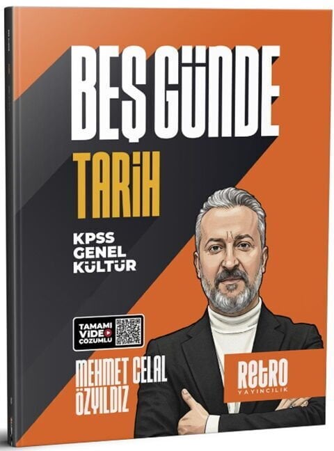Retro Yayıncılık KPSS Genel Kültür Tarih Beş Günde Kamp Kitabı
