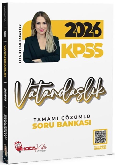 Hoca Kafası 2026 KPSS Vatandaşlık Soru Bankası