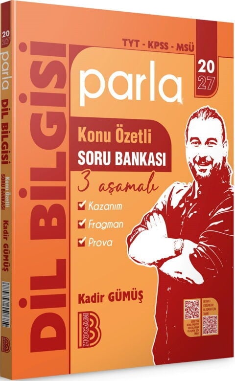 Benim Hocam 2027 YKS TYT KPSS MSÜ Dil Bilgisi PARLA Konu Özetli Soru Bankası Çözümlü - Kadir Gümüş Benim Hocam Yayınları