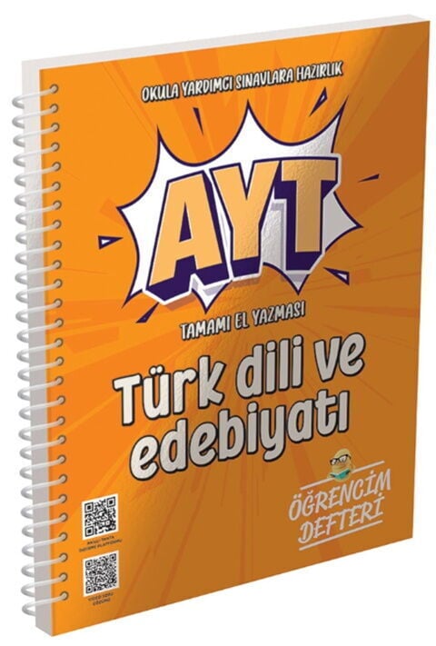 Murat Yayınları AYT Türk Dili ve Edebiyatı Öğrencim Defteri