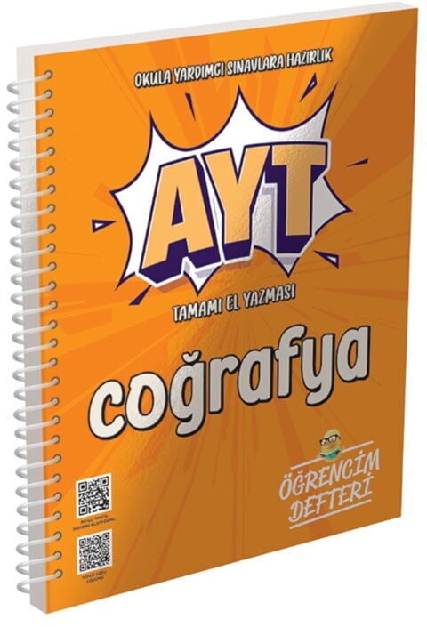 Murat Yayınları AYT Coğrafya Öğrencim Defteri