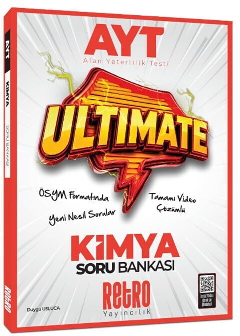 Retro Yayıncılık AYT Kimya Ultimate Soru Bankası