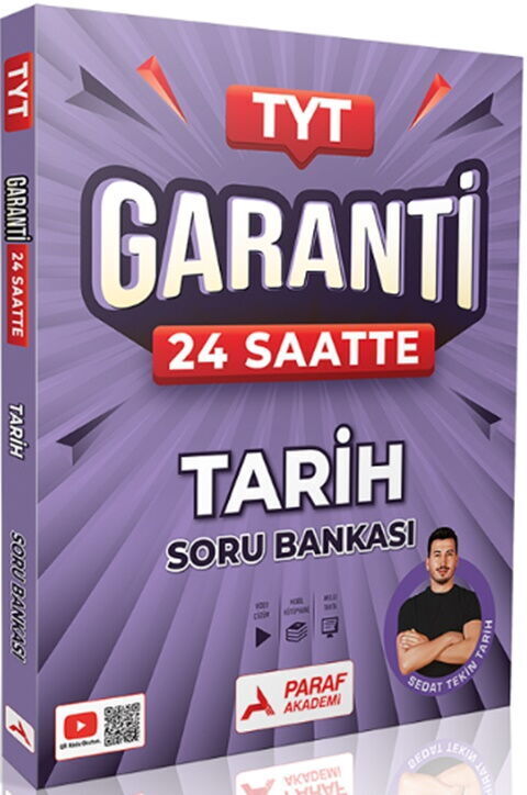 Paraf Yayınları TYT Sedat Tekin Tarih 24 Saatte Garanti Soru Bankası