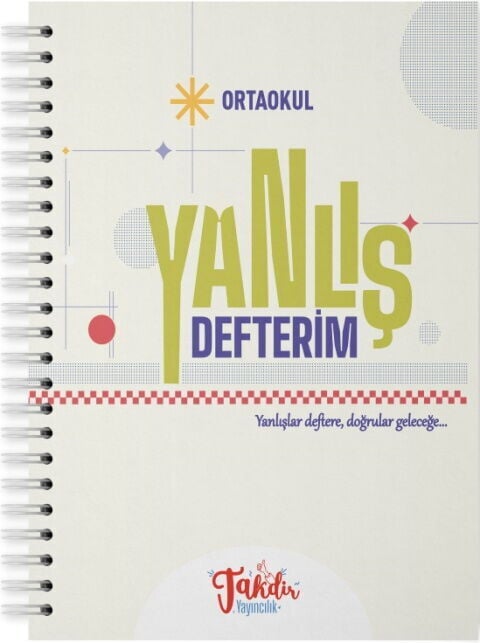 Takdir Yayınları Ortaokul Yanlış Defterim