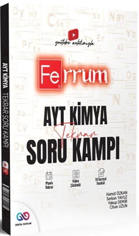Ferrum Yayınları AYT Kimya Ferrum Tekrar Soru Kampı