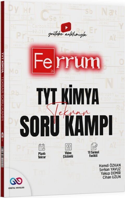 Ferrum Yayınları TYT Kimya Ferrum Tekrar Soru Kampı
