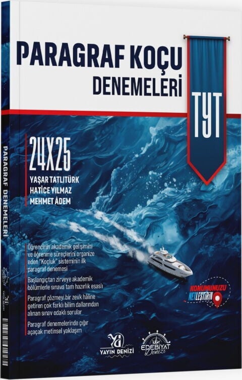 Yayın Denizi TYT Paragraf Koçu 24 x 25 Deneme