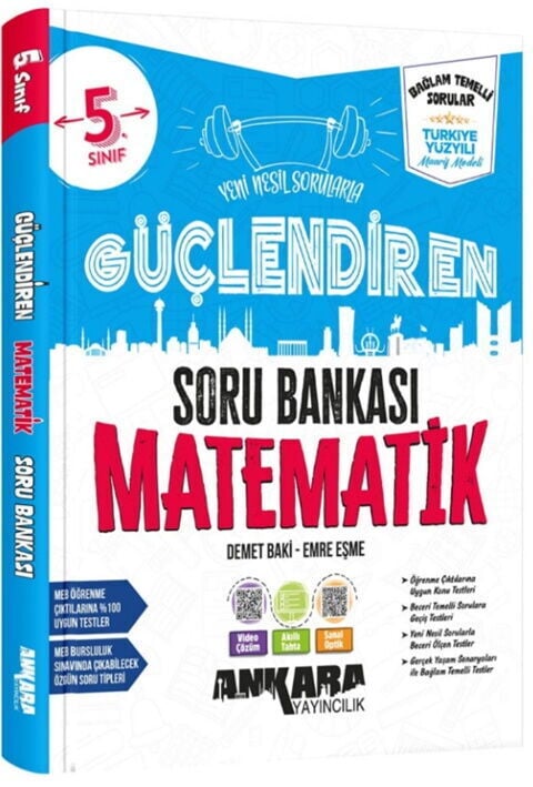 Ankara Yayıncılık 5. Sınıf Matematik Güçlendiren Soru Bankası