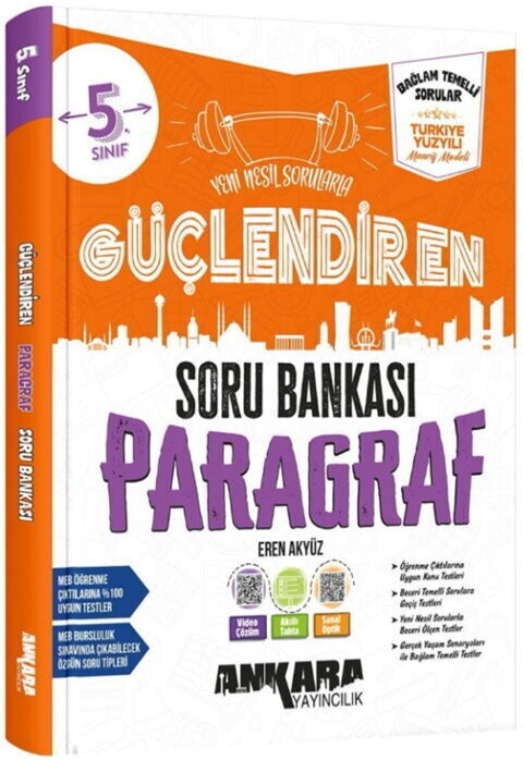 Ankara Yayıncılık 5. Sınıf Paragraf Güçlendiren Soru Bankası