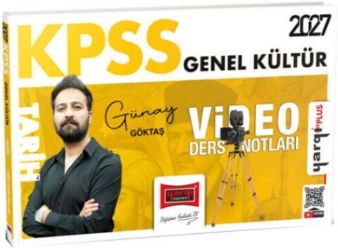 Yargı Yayınları 2027 KPSS Genel Kültür Tarih Video Ders Notları