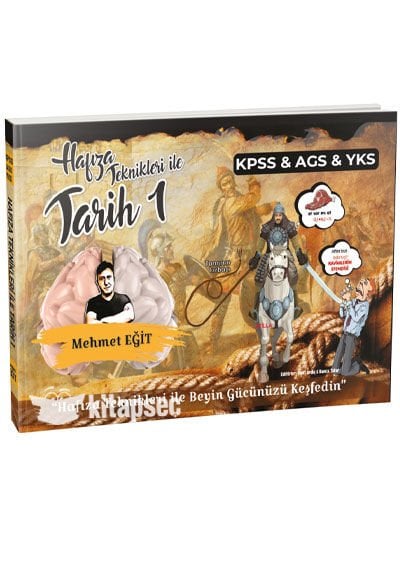 2026 MEB AGS KPSS YKS Hafıza Teknikleri İle Tarih-1 Mehmet Eğit