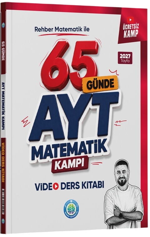 Rehber Matematik 2027 AYT Matematik 65 Günde Video Ders Kitabı