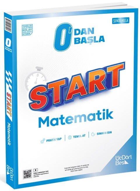 ÜçDörtBeş Yayınları Sıfırdan Başla Start Matematik