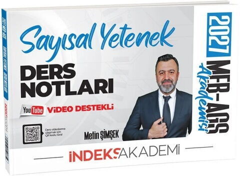İndeks Akademi 2027 MEB AGS Akademisi Sayısal Yetenek Video Ders Notları