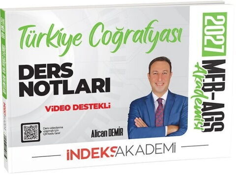 İndeks Akademi 2027 MEB AGS Akademisi Türkiye Coğrafyası Video Ders Notları