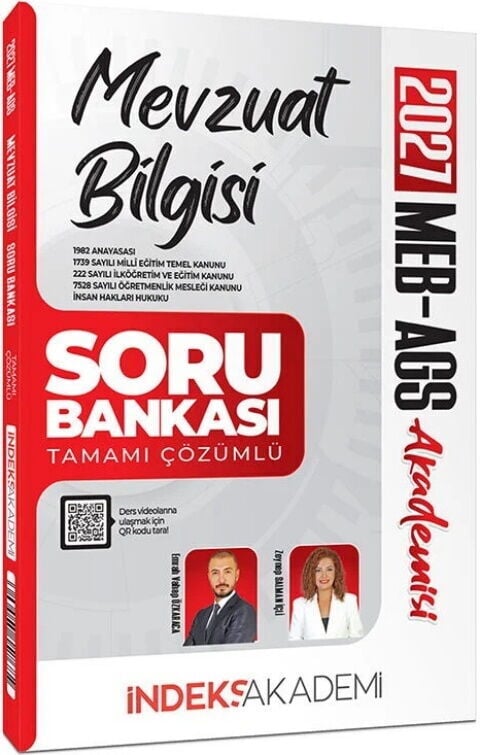 İndeks Akademi 2027 MEB AGS Akademisi Mevzuat Bilgisi Soru Bankası
