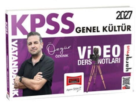 Yargı Yayınları 2027 KPSS Genel Kültür Vatandaşlık Video Ders Notları